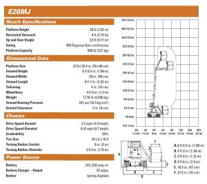 26%27+Vertical+Mast+Lift+-+Jib+Boom+-+Electric